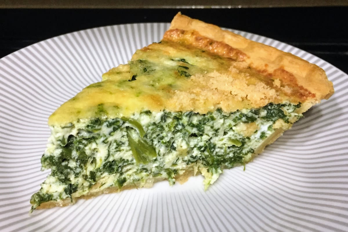 Comida Francesa: Cómo hacer un Quiché Florentine - cookcina