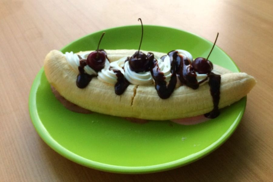 Cómo preparar un Banana Split - cookcina