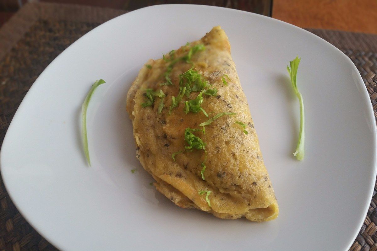 Cómo preparar omelette de arvejas - cookcina