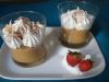 Postres: Crema de manjar con merengue