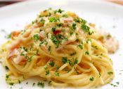 Receta de espaguetis carbonara