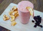 Cómo hacer smoothie de plátano y fresas