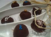 Trufas de chocolate light