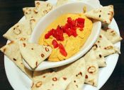 Hummus de pimientos rojos