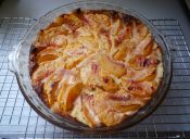 Recetas para diabéticos: Clafoutis de duraznos