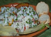 5 tipos de: Ceviche