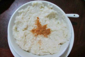 Receta de Espuma de arroz con leche y vainilla