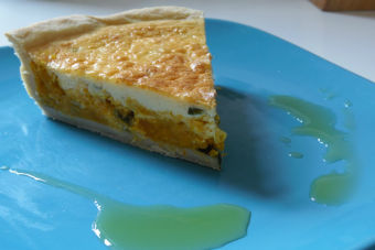 Prepara un Quiche de calabaza y choclo