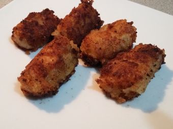 Preparar croquetas de cebolla