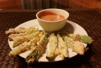 Preparar zucchinis crocantes