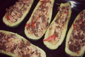 Receta de zapallitos rellenos veganos
