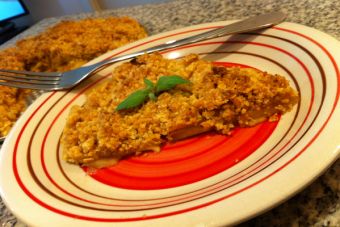 Receta: Crumble de manzana