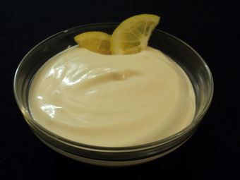 Postres: mousse de limón