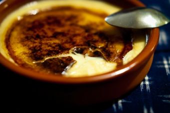 Postre: Crema catalana