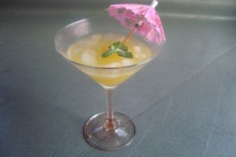 Cómo hacer un Martini de mango