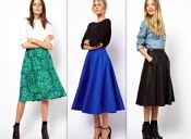 Tendencia: la falda “midi”