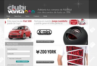 Adelanta tus compras navideñas en Club Venta