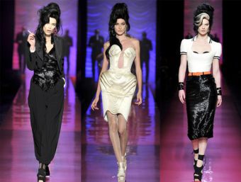 Amy Winehouse revive con Jean Paul Gaultier