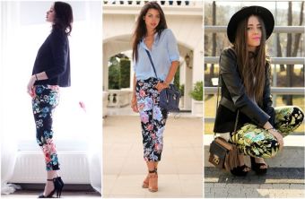 Tendencia: pantalones estampados