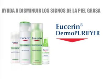 Controla los signos de la piel grasa con Eucerin® DermoPURIFYER