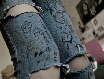 Tendencia: jeans rasgados