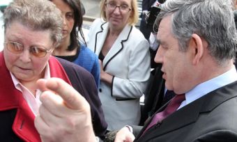 ¡Gordon Brown es un cínico!