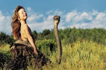 El libro de la selva se hizo realidad en la pequeña Tippi