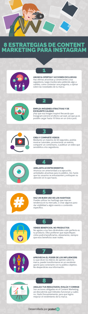 Estrategias de Content Marketing para Instagram