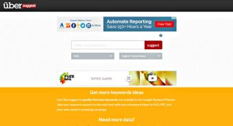 Aprende cómo funciona Ubbersuggest