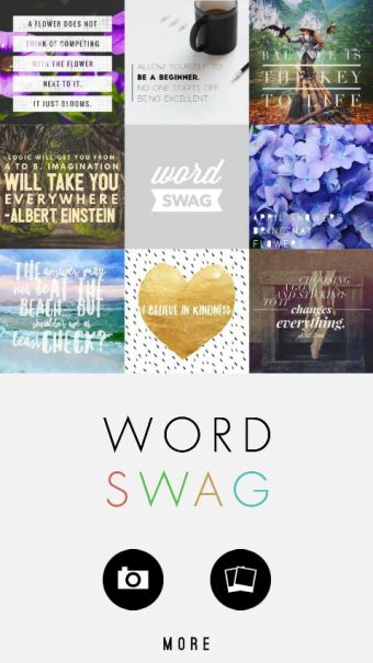 Descubre cómo funciona Wordswag