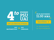 Este 14 de noviembre se realizará el ensayo PSU de la UAI