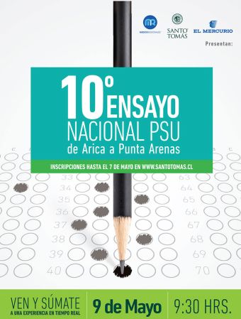 10º Ensayo Nacional Santo Tomás para la PSU 2015