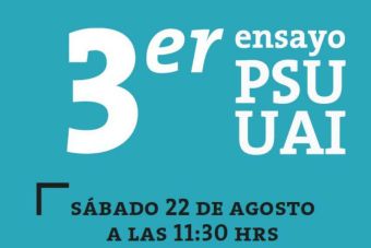 La Universidad Adolfo Ibáñez te invita a su tercer ensayo PSU