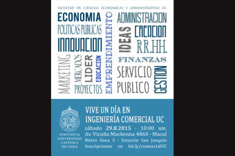 Vive un día en Ingeniería Comercial en la Universidad Católica