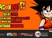 Dragon Ball Expo en Biblioteca de Santiago