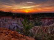 Imágenes inspiradoras: Atardecer en Marafa, Kenia