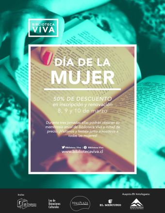 Día de la Mujer en Biblioteca Viva