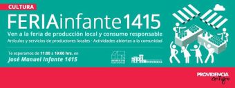 Feria de productores locales en Infante 1415