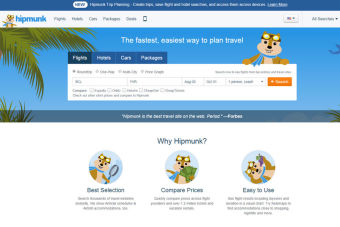 ​Review: Hipmunk, buscador de vuelos y alojamientos con original algoritmo