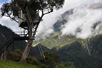 Mochileros por Sudamérica: Vacaciones y aventura en Baños, Ecuador