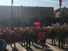 Estudiantes se manifestaron en la Moneda en contra del aborto