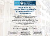 UCSH ingresará al Sistema Único de Admisión