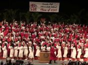 [VIDEO] Esta fue la épica coreografía que realizó un grupo de estudiantes hawaianos en su graduación