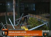 Un nuevo intento de toma en el Instituto Chileno-Alemán termina con nueve detenidos