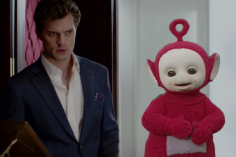 Así de perturbador es el trailer de Cincuenta sombras de Grey mezclado con los Teletubbies