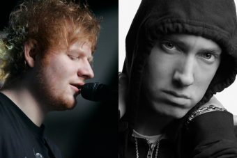 Ed Sheeran confiesa que gracias a la música de Eminem superó su tartamudez