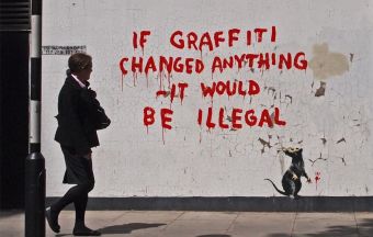 Banksy: Una pared puede decir más que mil palabras