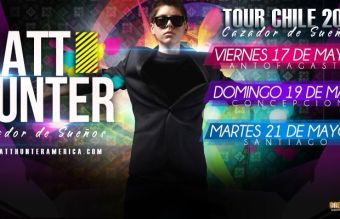 Matt Hunter con todo en el Movistar Arena