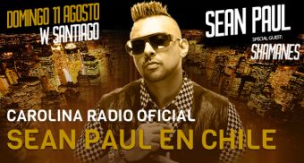 Sean Paul regresa a Chile