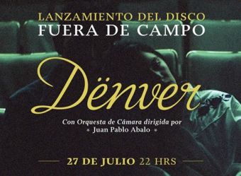 Dënver presenta disco nuevo en Teatro Cariola